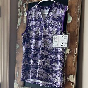BCG Purple Camo Tank Top